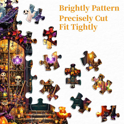 🔥49% Off Last Day - 👻The Witch’s Emporium Jigsaw Puzzle 1000 Pieces