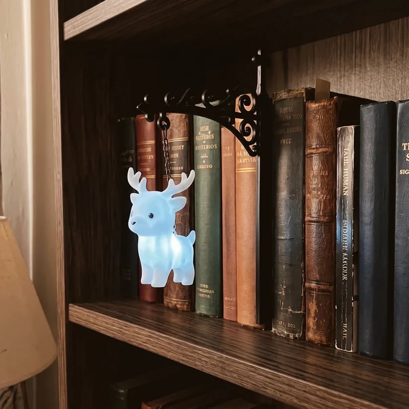 🦉Enchanted Hanging Owl Bookshelf Light – Glowing Book Nook Decor for Readers📖✨