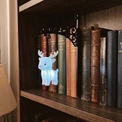🦉Enchanted Hanging Owl Bookshelf Light – Glowing Book Nook Decor for Readers📖✨