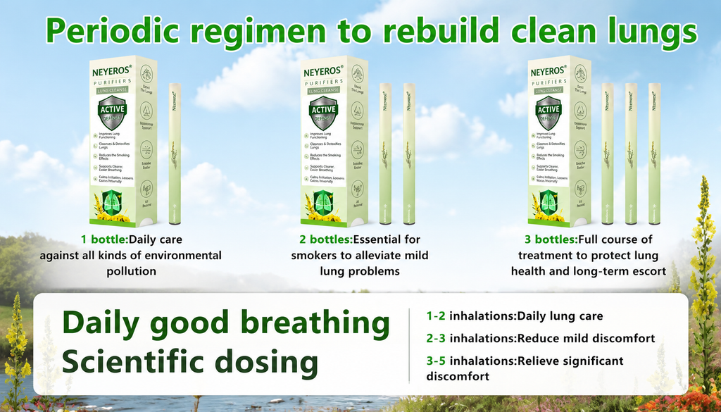 🎐NEYEROS® Botanical Mullein Respiratory Inhaler  Breathe Easier, Feel Clearer & Support Everyday Respiratory Comfort🎗