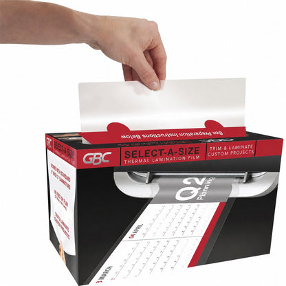 🔥LAST DAY 50% OFF - Select-A-SizeTM Custom Thermal Lamination Roll with Built-in Trimmer (3 Mil, 40 FT)