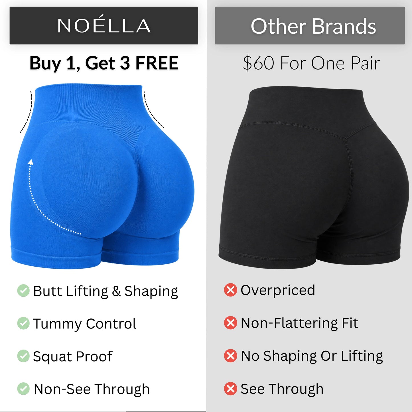 💎Professional-grade Contour Shorts (Butt lifting & Curve Shaping)