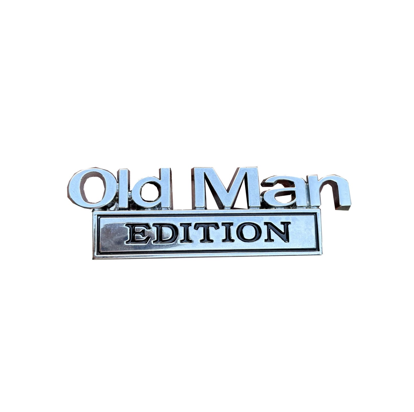 🚗 Old Man Edition Car Emblem🔥