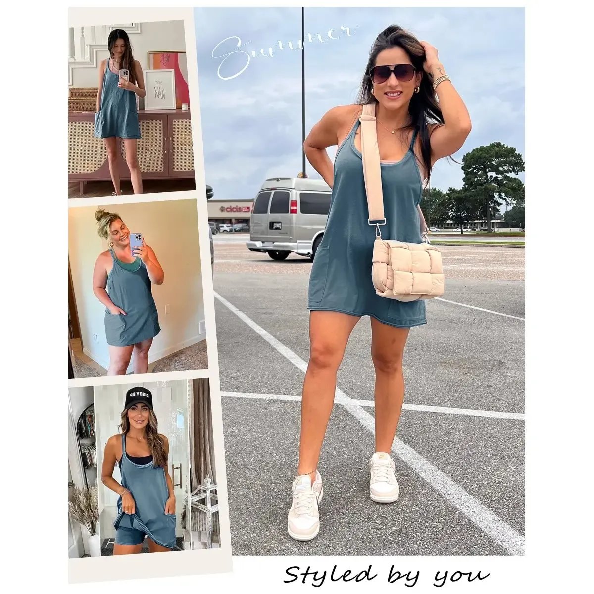 Women's Summer Sleeveless Mini Dress