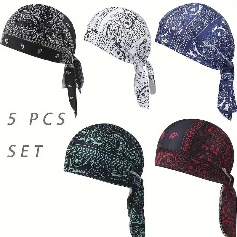 🔥LAST DAY BUY 2 GET 1 FREE🔥Paisley Cooling Headscarf Cap