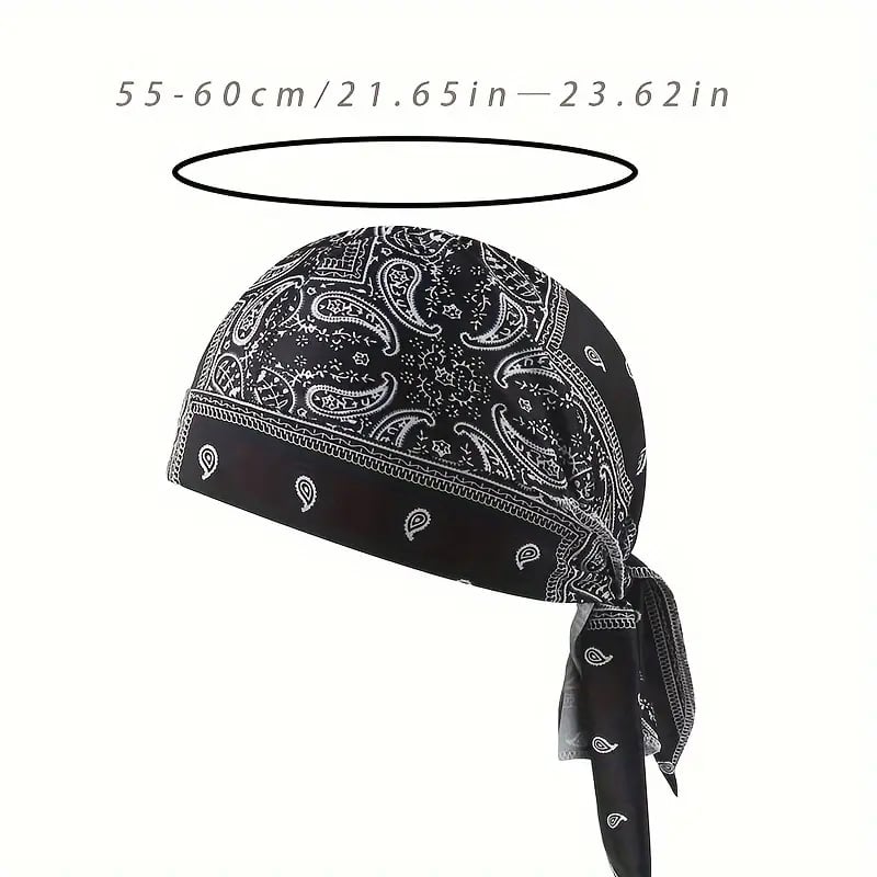 🔥LAST DAY BUY 2 GET 1 FREE🔥Paisley Cooling Headscarf Cap