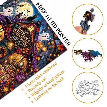 🔥49% Off Last Day - 👻The Witch’s Emporium Jigsaw Puzzle 1000 Pieces