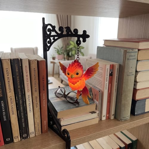 🦉Enchanted Hanging Owl Bookshelf Light – Glowing Book Nook Decor for Readers📖✨