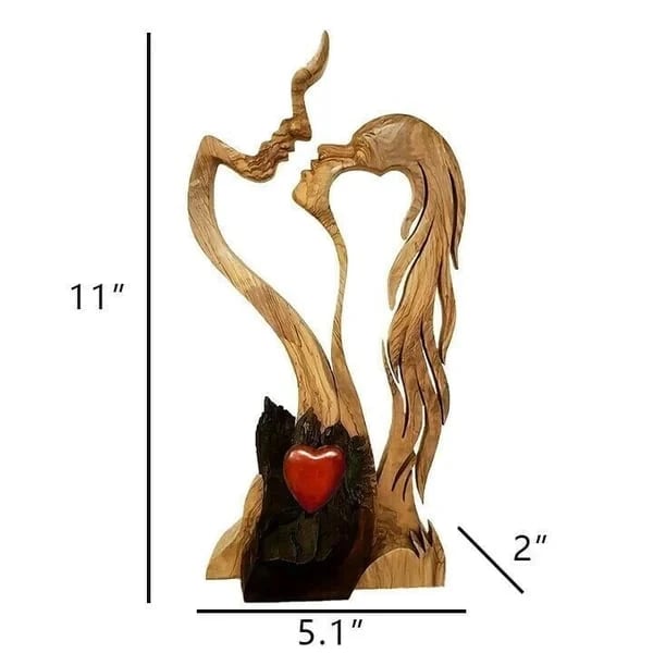 Love eternal wooden decoration ornaments👩‍❤️‍👨