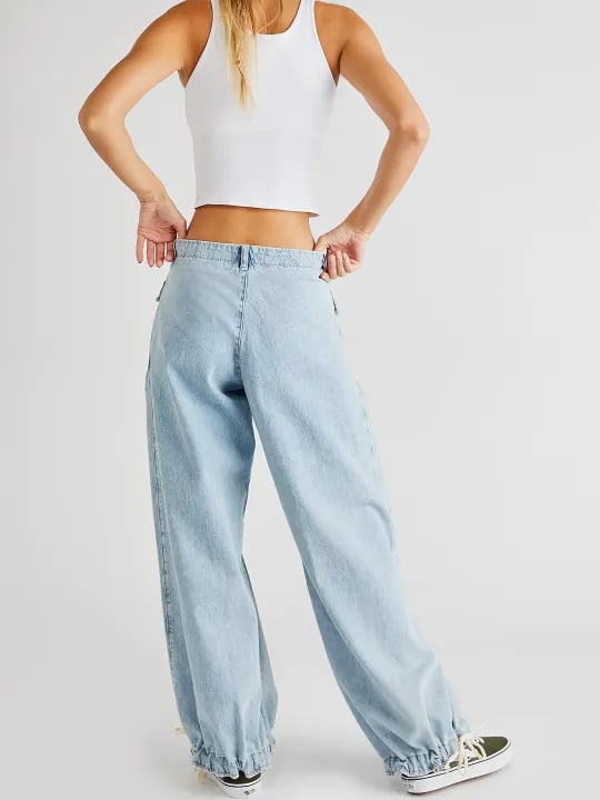 👖2025 New In Lotus Tube Jeans👖  (✈️Free Shipping ✈️)