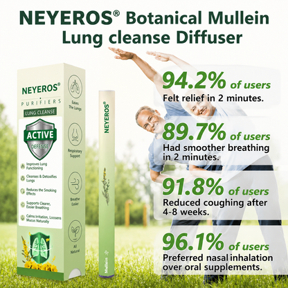 🎐NEYEROS® Botanical Mullein Respiratory Inhaler  Breathe Easier, Feel Clearer & Support Everyday Respiratory Comfort🎗