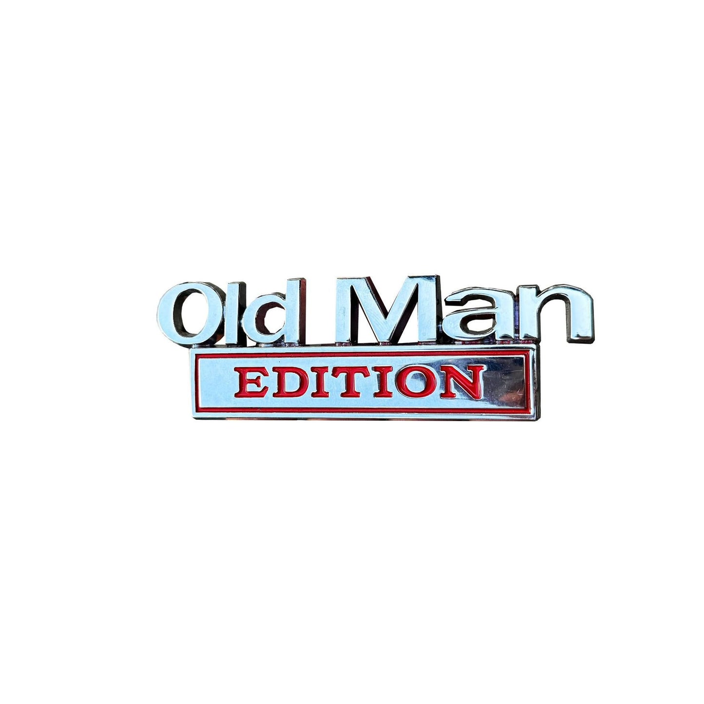 🚗 Old Man Edition Car Emblem🔥