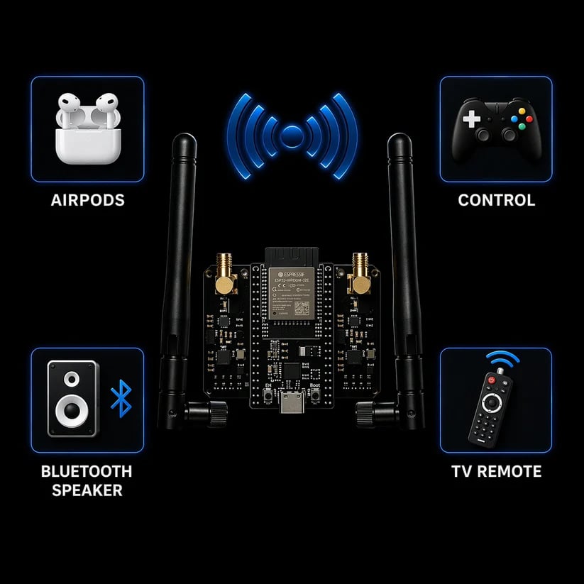 📡 PhantomSignal Pro – Wireless Environment Control Device