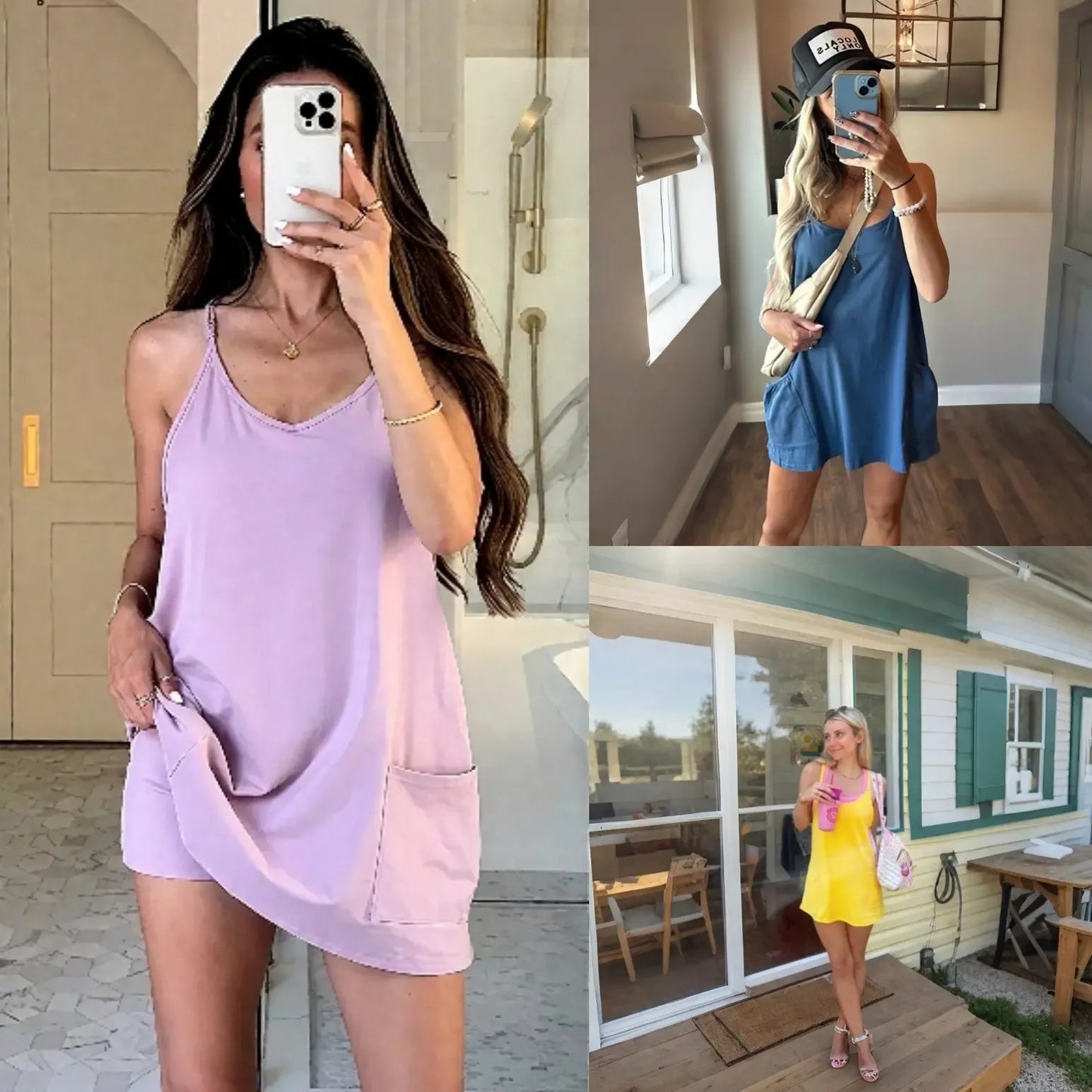 Women's Summer Sleeveless Mini Dress