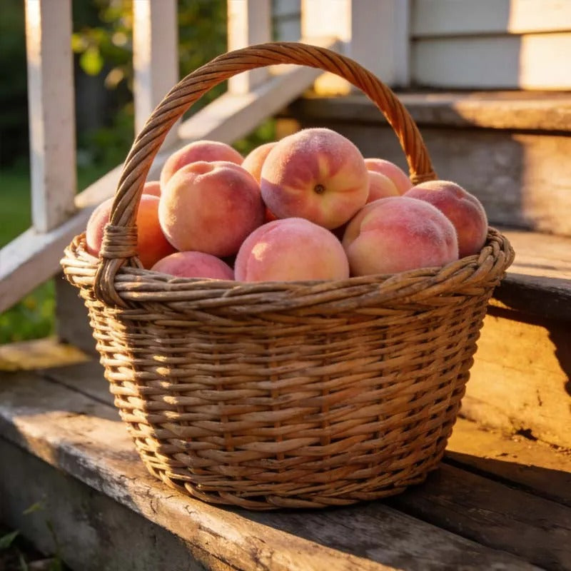 🔥 65K+ SOLD! 🍑 Heirloom "Honey Red" Dwarf Peach Tree Live Seeds-9YOE9